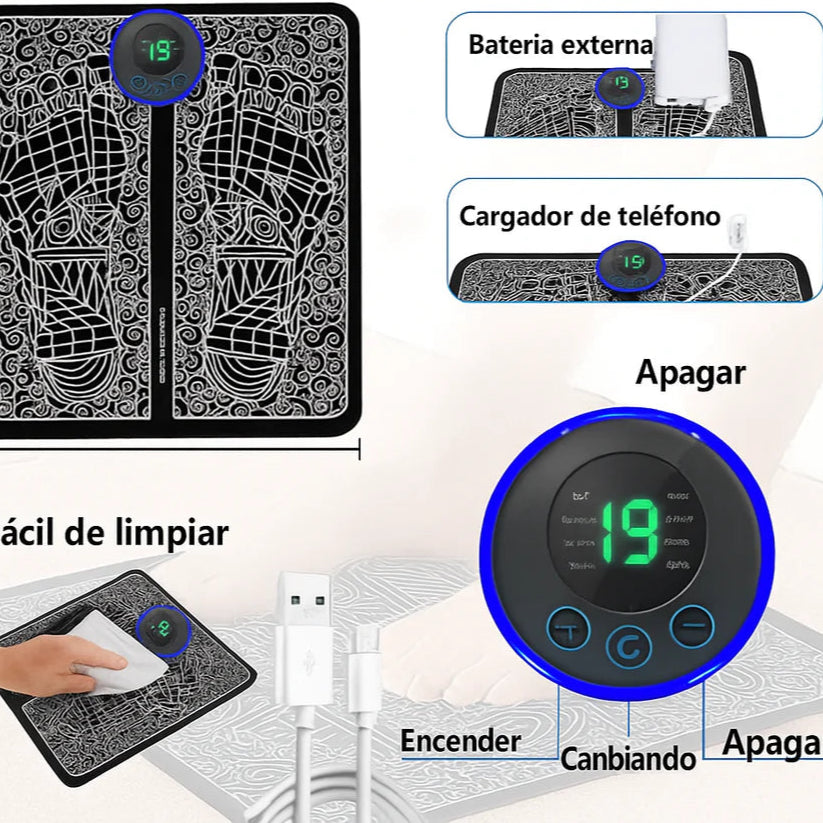 Masajeador De Pies Eléctrico - vitacare